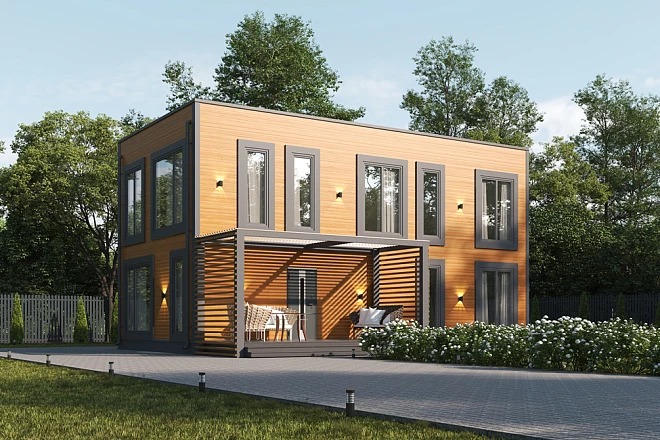 Быстровозводимые дома LIGHT