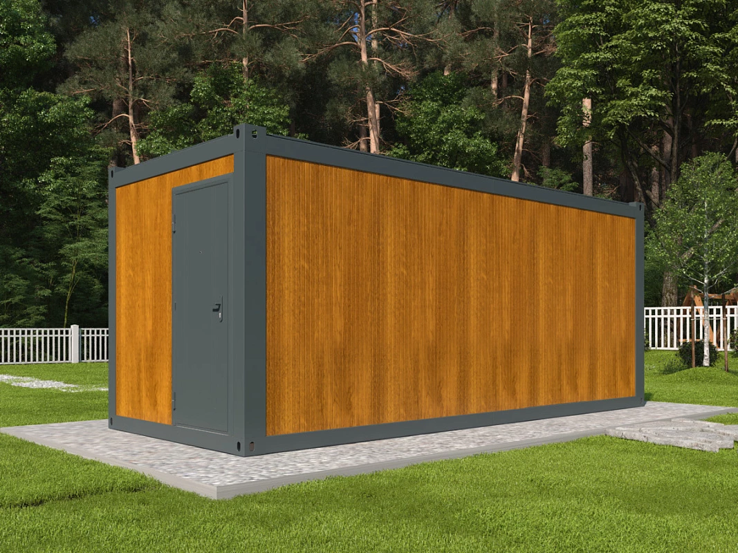 Быстровозводимый хозблок Household 15 | Заказать под ключ